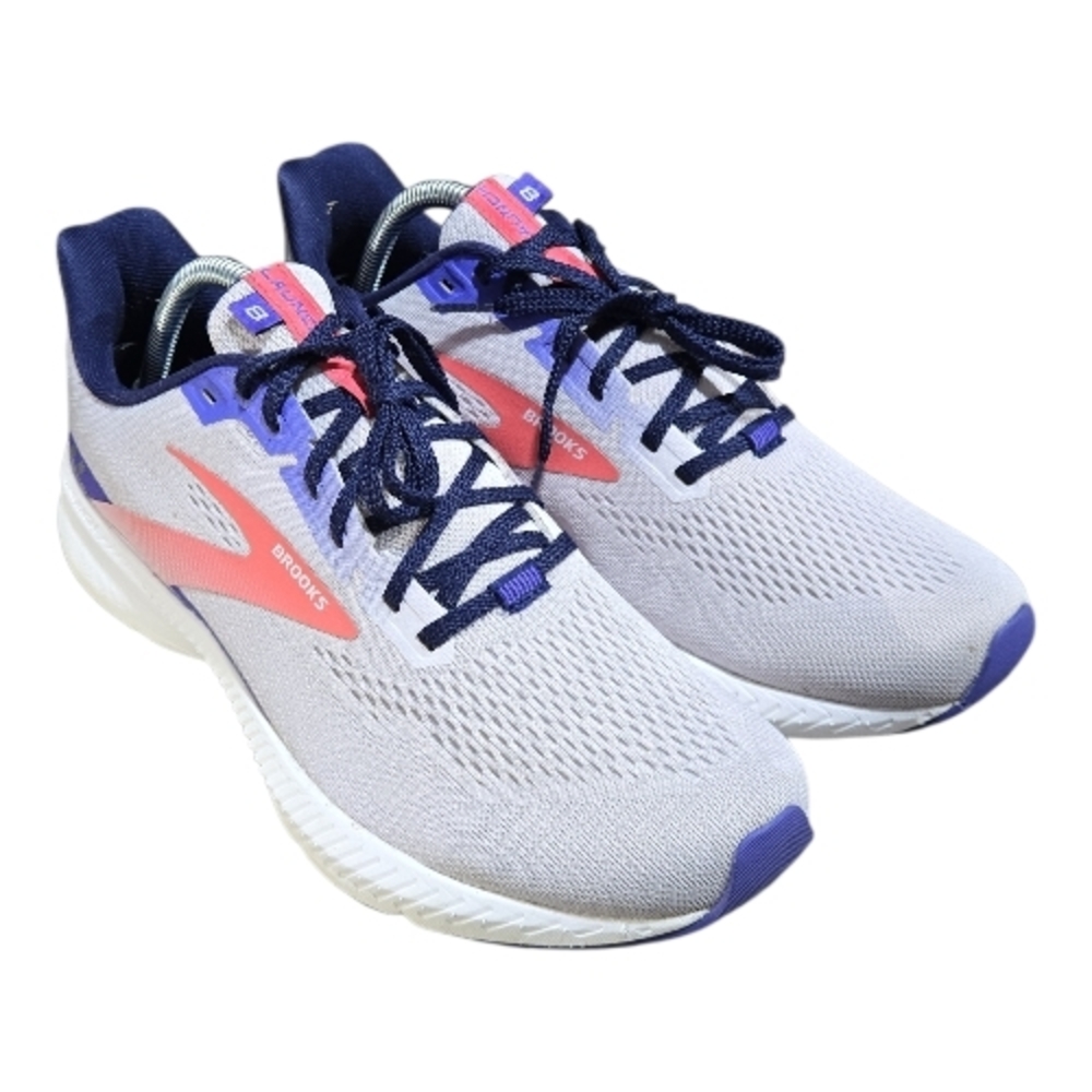 Brooks Launch 8 Running Shoes Sneakers Women's Size 10.5 M (B) Purple Orange
